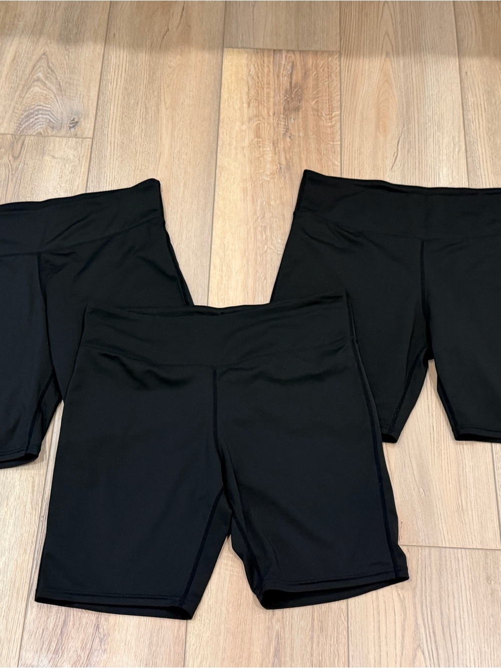 SHEIN Black Biker Shorts Set of 3 – Women’s 2XL